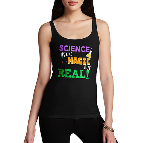 Science Is Like Magic But Real Women's Tank Top