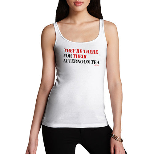 Afternoon Tea Grammar Women's Tank Top