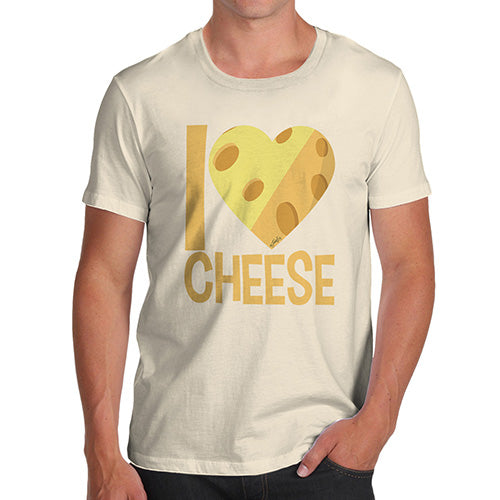 I Love Cheese Men's T-Shirt