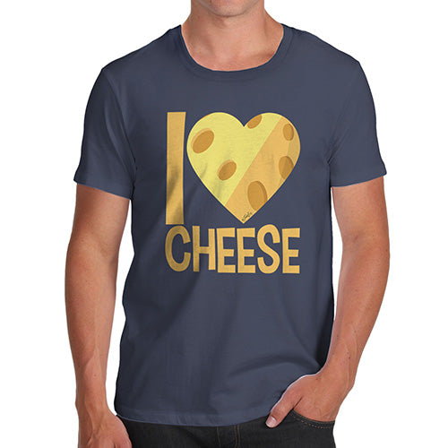 I Love Cheese Men's T-Shirt