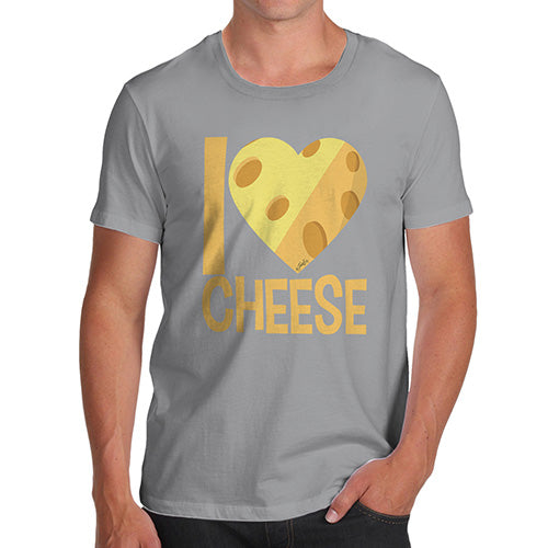 I Love Cheese Men's T-Shirt