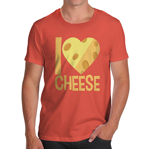 I Love Cheese Men's T-Shirt