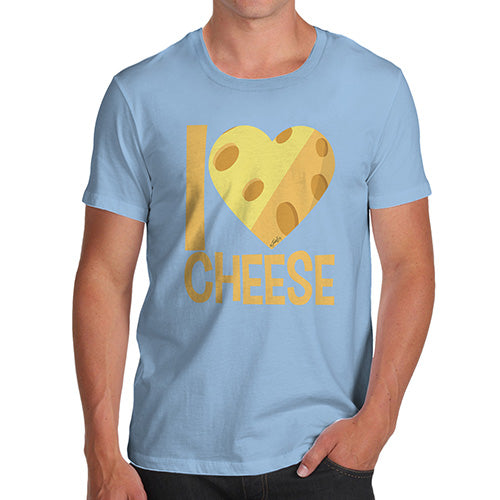 I Love Cheese Men's T-Shirt