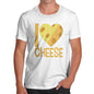 I Love Cheese Men's T-Shirt