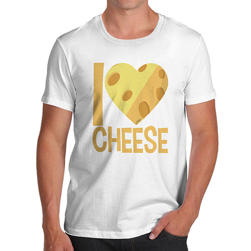 I Love Cheese Men's T-Shirt