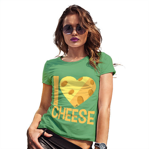 I Love Cheese Women's T-Shirt 