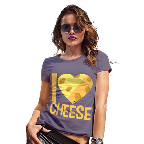 I Love Cheese Women's T-Shirt 