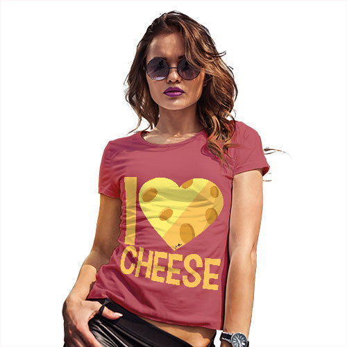 I Love Cheese Women's T-Shirt 