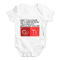 Are You Made Of Copper And Tellurium? Baby Unisex Baby Grow Bodysuit