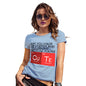 Funny T Shirts Are You Made Of Copper And Tellurium? Women's T-Shirt X-Large Sky Blue