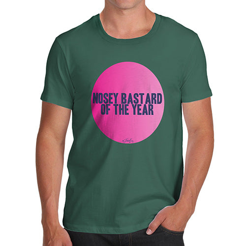 Nosey B-stard Of The Year Men's T-Shirt