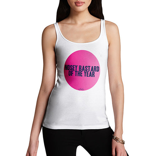 Nosey B-stard Of The Year Women's Tank Top