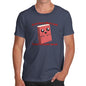 Funny T Shirts Checkin' You Out Men's T-Shirt Small Navy