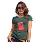 Funny T Shirts For Mum Checkin' You Out Women's T-Shirt Large Bottle Green