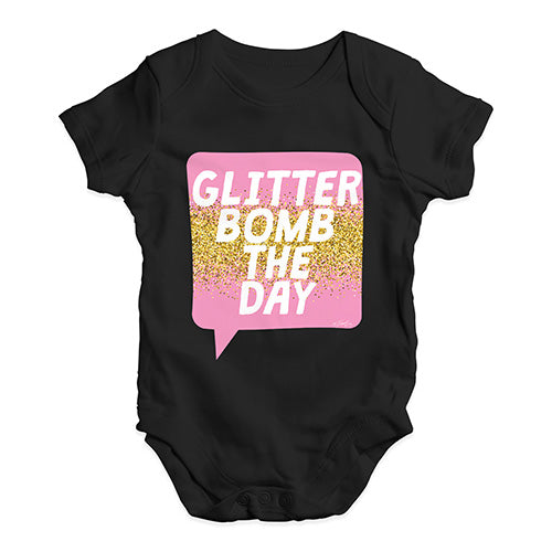 Glitter Bomb The Day Baby Unisex Baby Grow Bodysuit