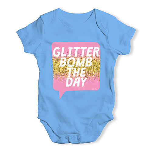 Glitter Bomb The Day Baby Unisex Baby Grow Bodysuit