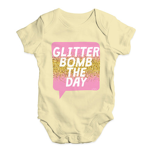 Glitter Bomb The Day Baby Unisex Baby Grow Bodysuit