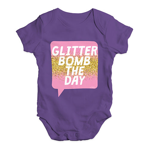 Glitter Bomb The Day Baby Unisex Baby Grow Bodysuit