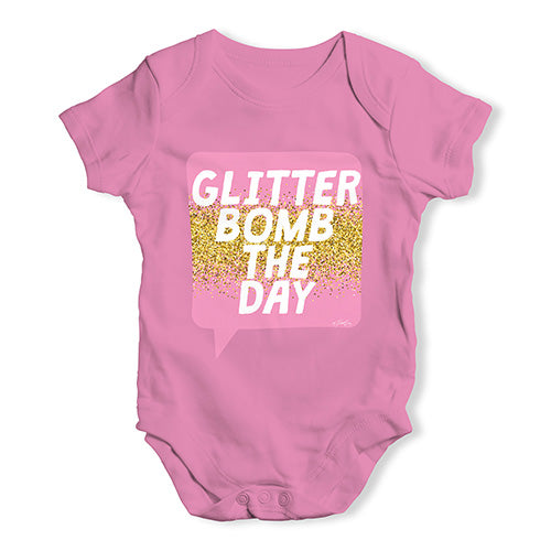 Glitter Bomb The Day Baby Unisex Baby Grow Bodysuit