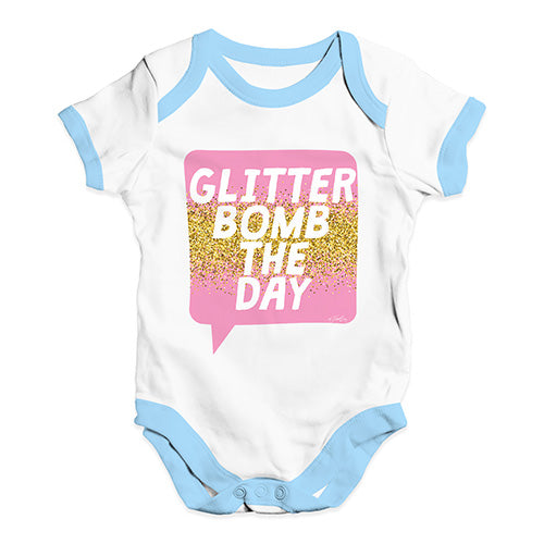 Glitter Bomb The Day Baby Unisex Baby Grow Bodysuit