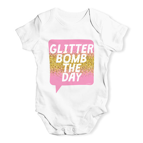 Glitter Bomb The Day Baby Unisex Baby Grow Bodysuit