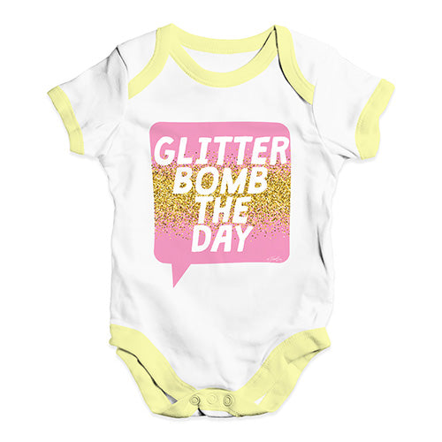 Glitter Bomb The Day Baby Unisex Baby Grow Bodysuit