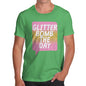 Glitter Bomb The Day Men's T-Shirt