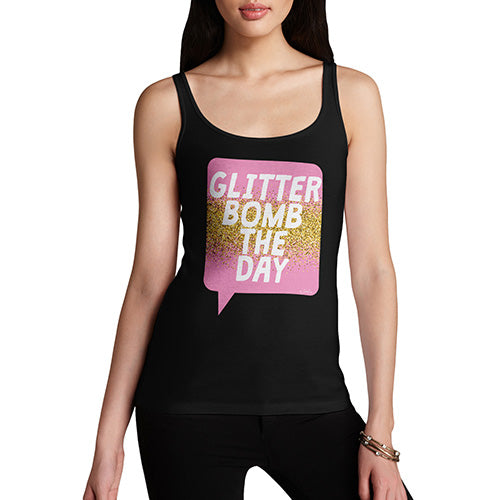 Glitter Bomb The Day Women's Tank Top