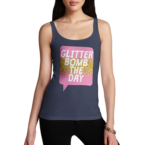 Glitter Bomb The Day Women's Tank Top