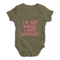 I'm Not Biased I Hate Everyone Baby Unisex Baby Grow Bodysuit