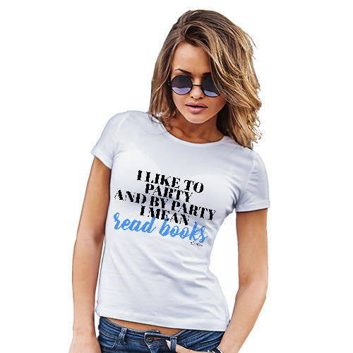 I Like To Read Books Women's T-Shirt 