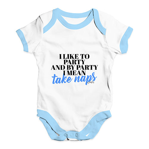 I Like To Take Naps Baby Unisex Baby Grow Bodysuit