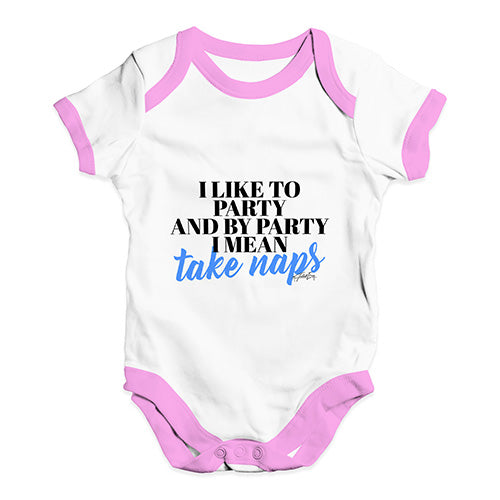 I Like To Take Naps Baby Unisex Baby Grow Bodysuit