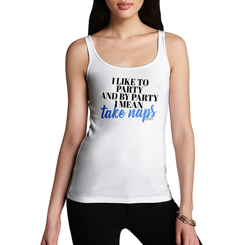 I Like To Take Naps Women's Tank Top