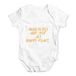 Mornings Are Not My Happy Place Baby Unisex Baby Grow Bodysuit