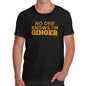 No One Knows I'm Ginger Men's T-Shirt