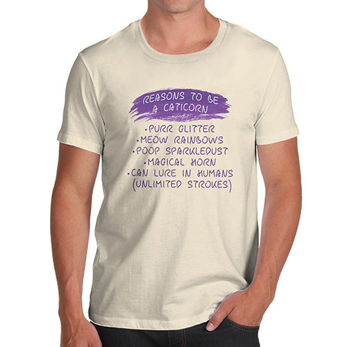 Reasons To Be A Caticorn Men's T-Shirt