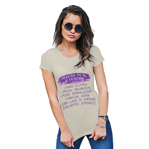 Reasons To Be A Caticorn Women's T-Shirt 