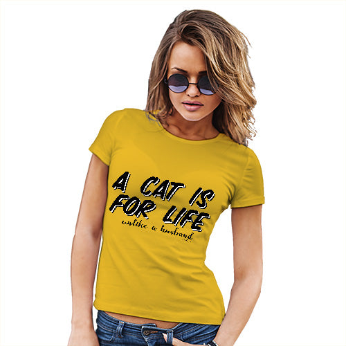 A Cat Is For Life Husband Women's T-Shirt 