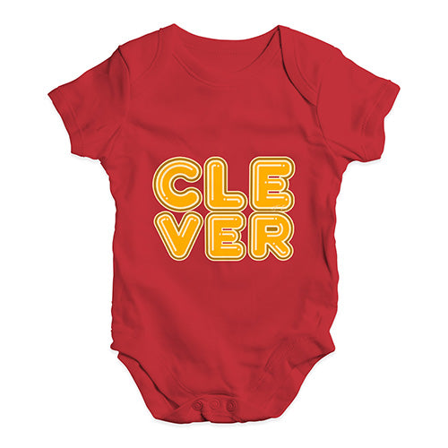 Bubble Clever Baby Unisex Baby Grow Bodysuit