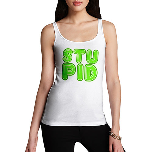 Bubble Stupid Women's Tank Top