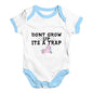 It's A Trap Unicorn Baby Unisex Baby Grow Bodysuit