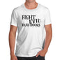 Fight Evil Read Books Men's T-Shirt