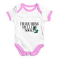 I'm Wearing My Lucky Socks Baby Unisex Baby Grow Bodysuit