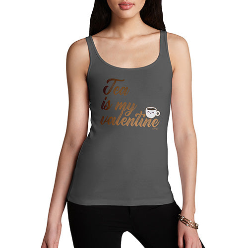 Tea Is My Valentine Women's Tank Top