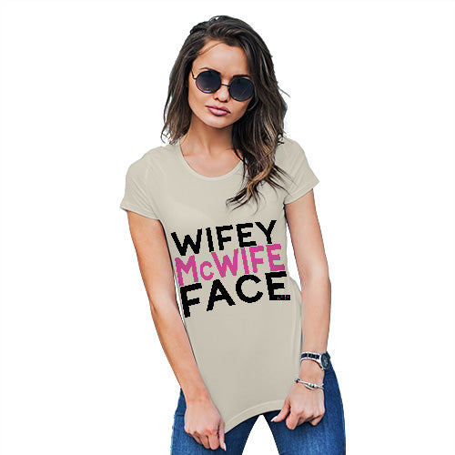 Wifey McWife Face Women's T-Shirt 