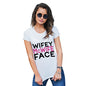 Wifey McWife Face Women's T-Shirt 