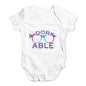 A-Dorkable Baby Unisex Baby Grow Bodysuit