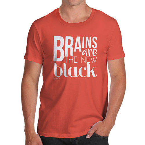 Brains Are The New Black Men's T-Shirt