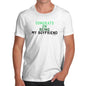 Congrats On Being My Boyfriend Men's T-Shirt